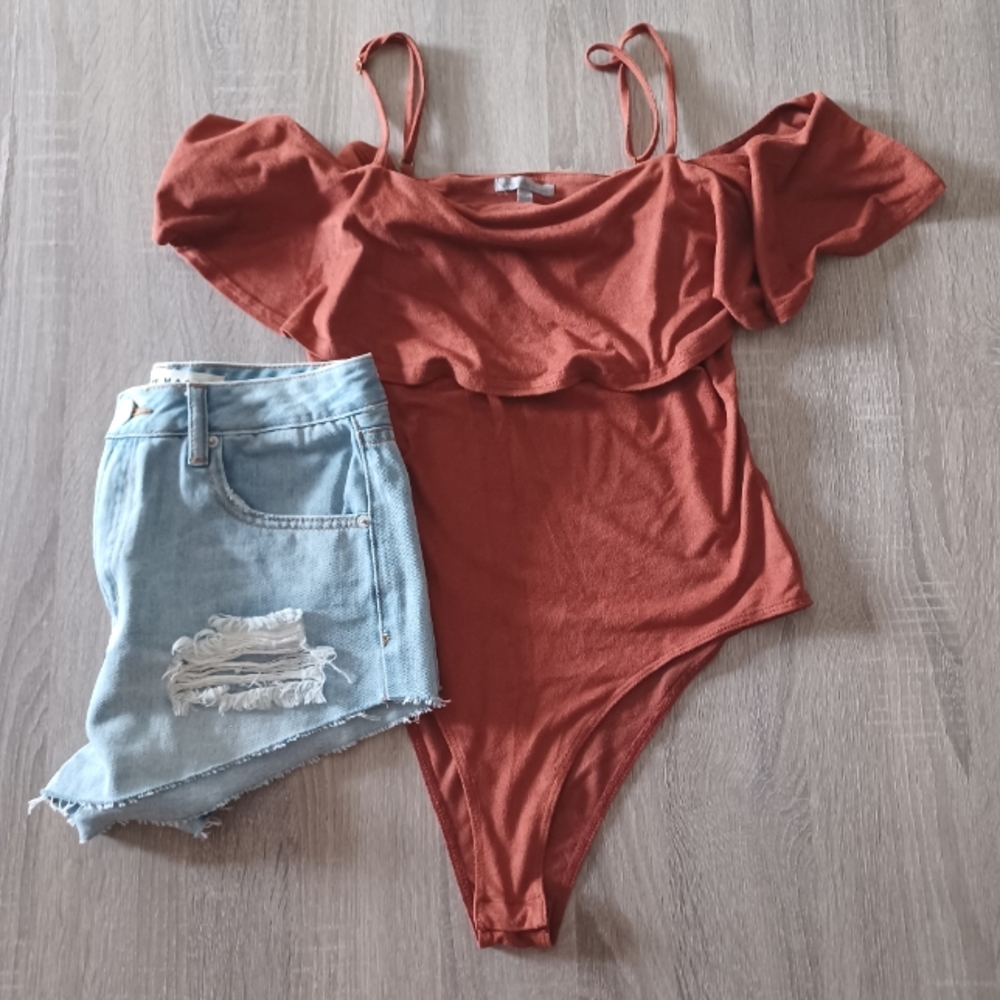 Charlotte Russe Boho Bodysuit